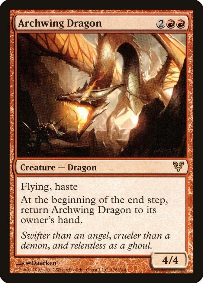 Magic: The Gathering MTG Single Archwing Dragon [Avacyn Restored]