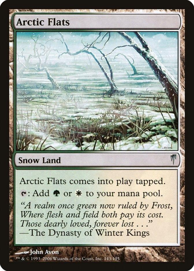 Magic: The Gathering MTG Single Arctic Flats [Coldsnap]