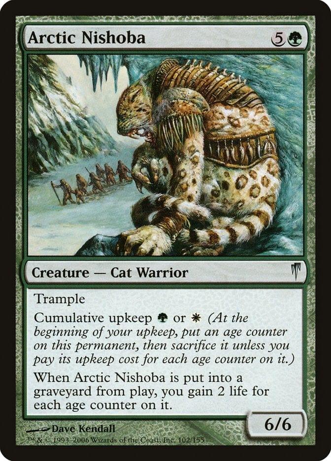 Magic: The Gathering MTG Single Arctic Nishoba [Coldsnap]