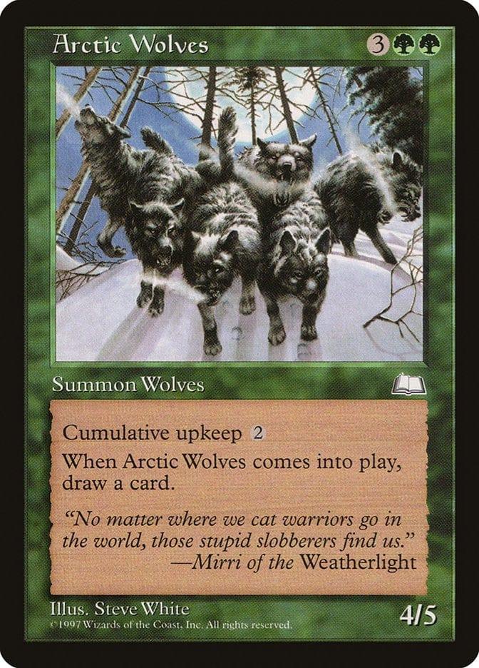 Magic: The Gathering MTG Single Arctic Wolves [Weatherlight]