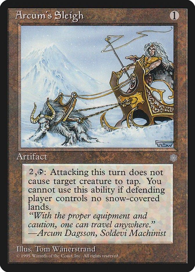 Magic: The Gathering MTG Single Arcum's Sleigh [Ice Age]
