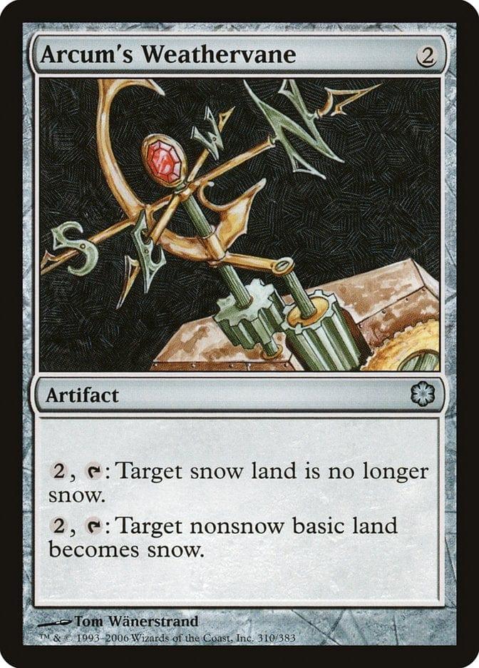 Magic: The Gathering MTG Single Arcum's Weathervane [Coldsnap Theme Decks]