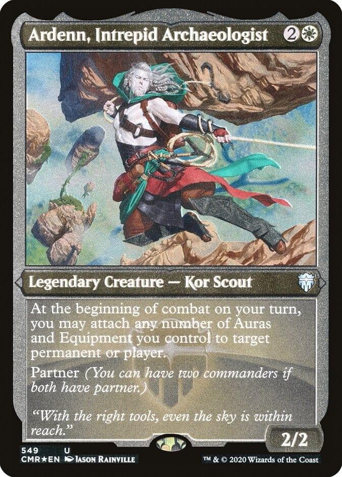 Magic: The Gathering MTG Single Ardenn, Intrepid Archaeologist [Commander Legends Etched]