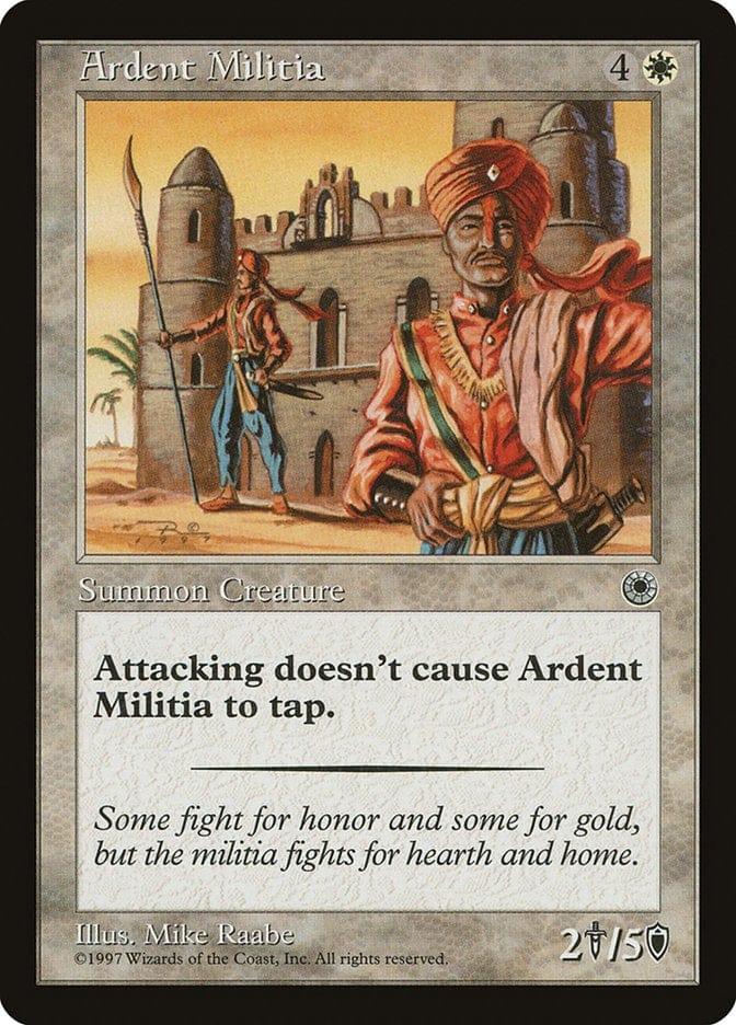 Magic: The Gathering MTG Single Ardent Militia [Portal]