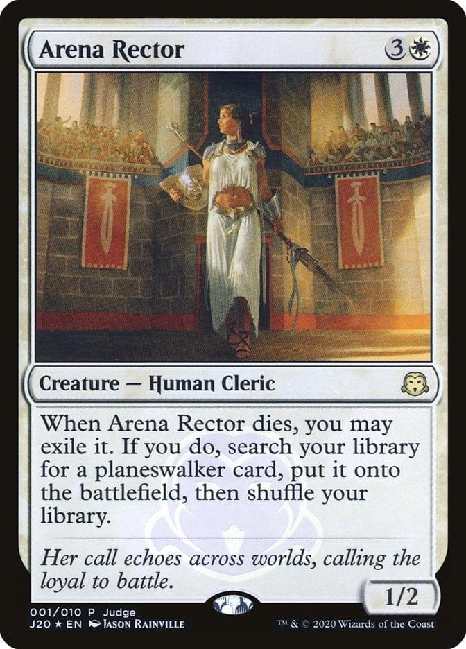 Magic: The Gathering MTG Single Arena Rector [Judge Gift Cards 2020]