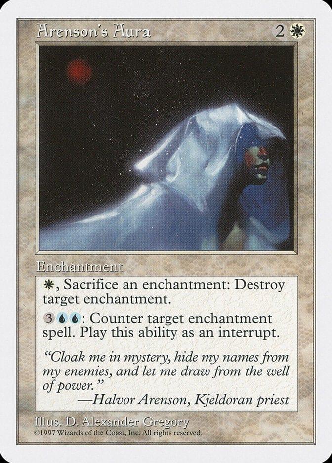 Magic: The Gathering MTG Single Arenson's Aura [Fifth Edition]