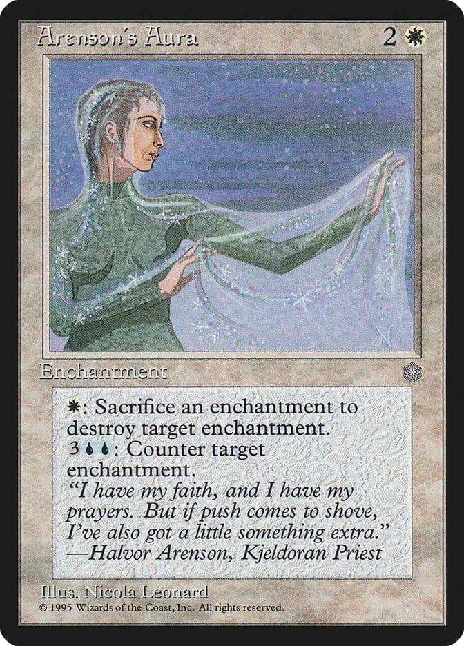 Magic: The Gathering MTG Single Arenson's Aura [Ice Age]