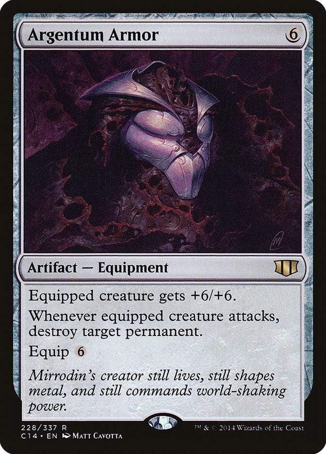 Magic: The Gathering MTG Single Argentum Armor [Commander 2014]