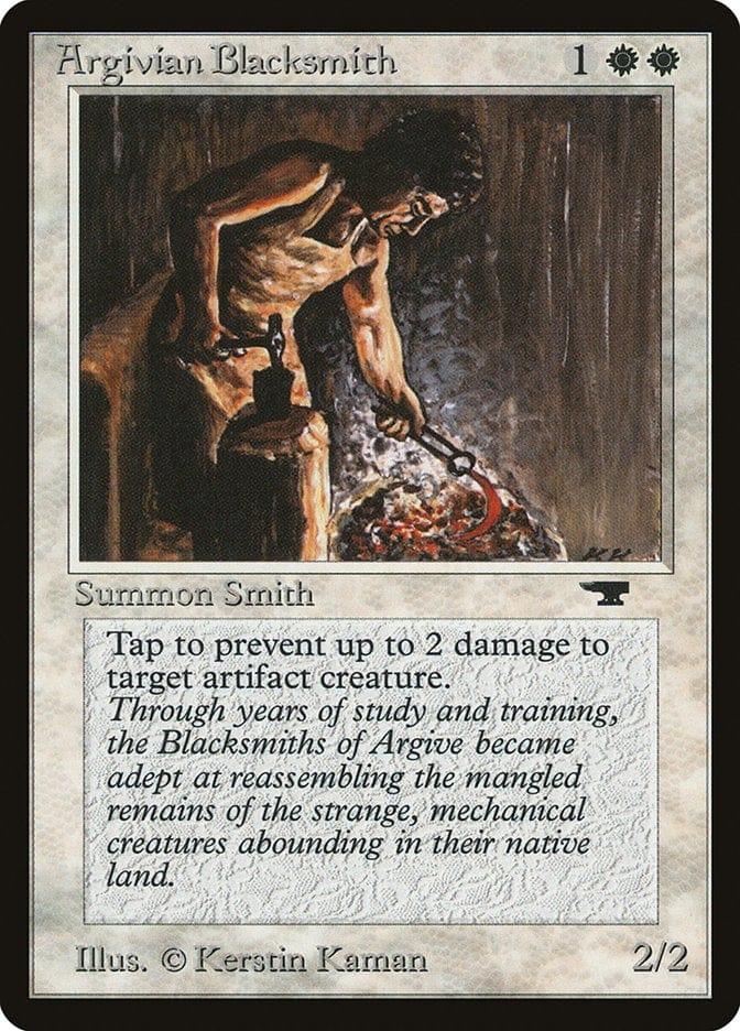 Magic: The Gathering MTG Single Argivian Blacksmith [Antiquities]
