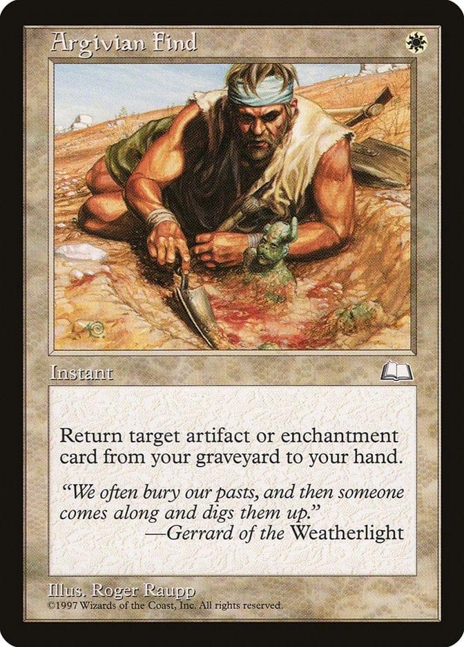 Magic: The Gathering MTG Single Argivian Find [Weatherlight]