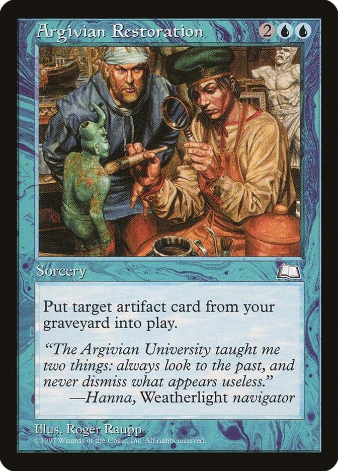 Magic: The Gathering MTG Single Argivian Restoration [Weatherlight]