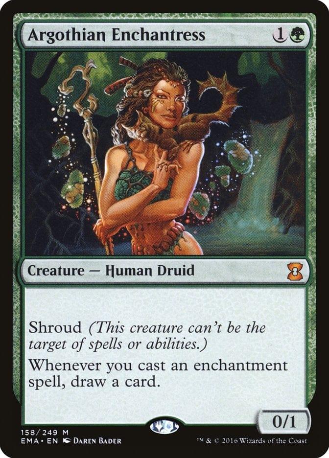 Magic: The Gathering MTG Single Argothian Enchantress [Eternal Masters]