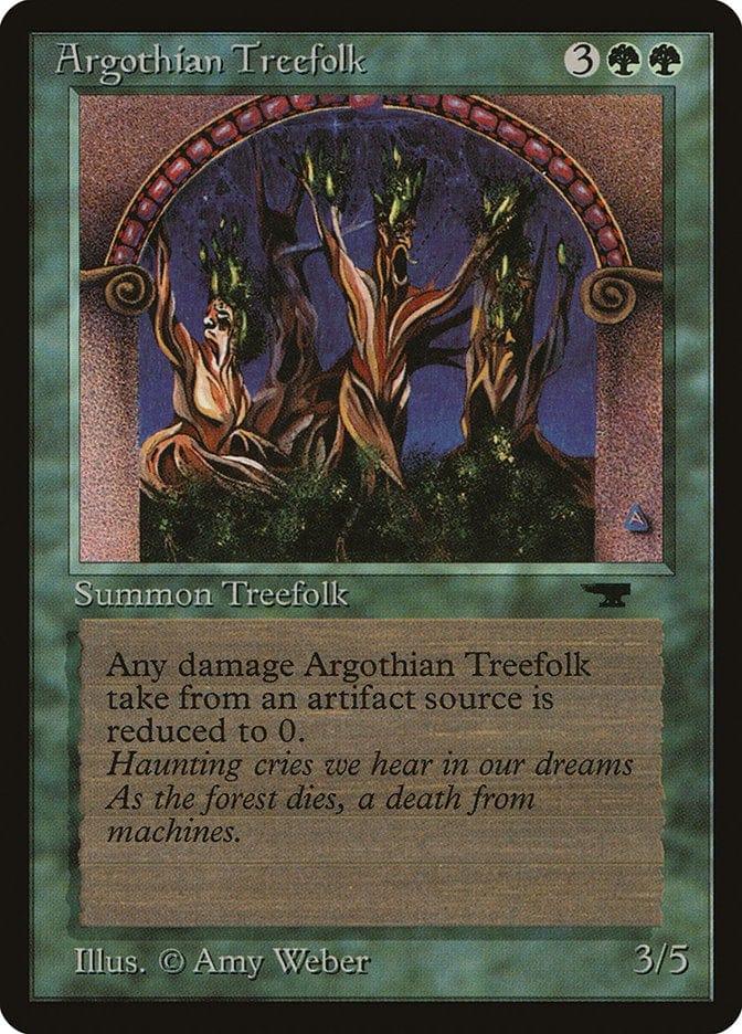 Magic: The Gathering MTG Single Argothian Treefolk [Antiquities]