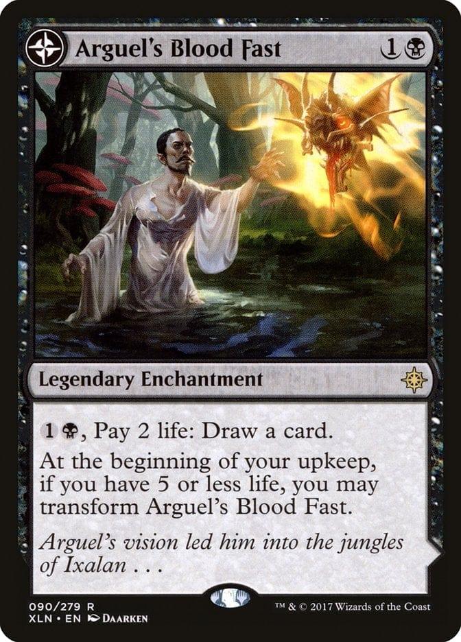 Magic: The Gathering MTG Single Arguel's Blood Fast // Temple of Aclazotz [Ixalan]