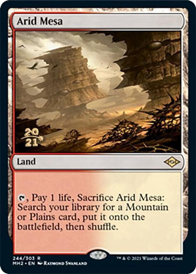 Magic: The Gathering MTG Single Arid Mesa [Modern Horizons 2 Prerelease Promos]