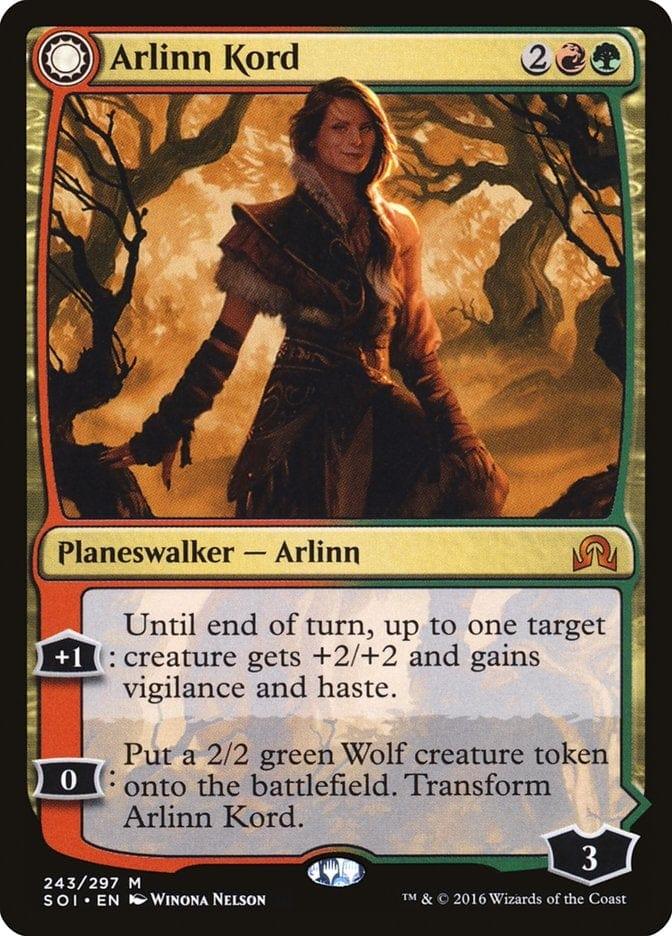 Magic: The Gathering MTG Single Arlinn Kord // Arlinn, Embraced by the Moon [Shadows over Innistrad]
