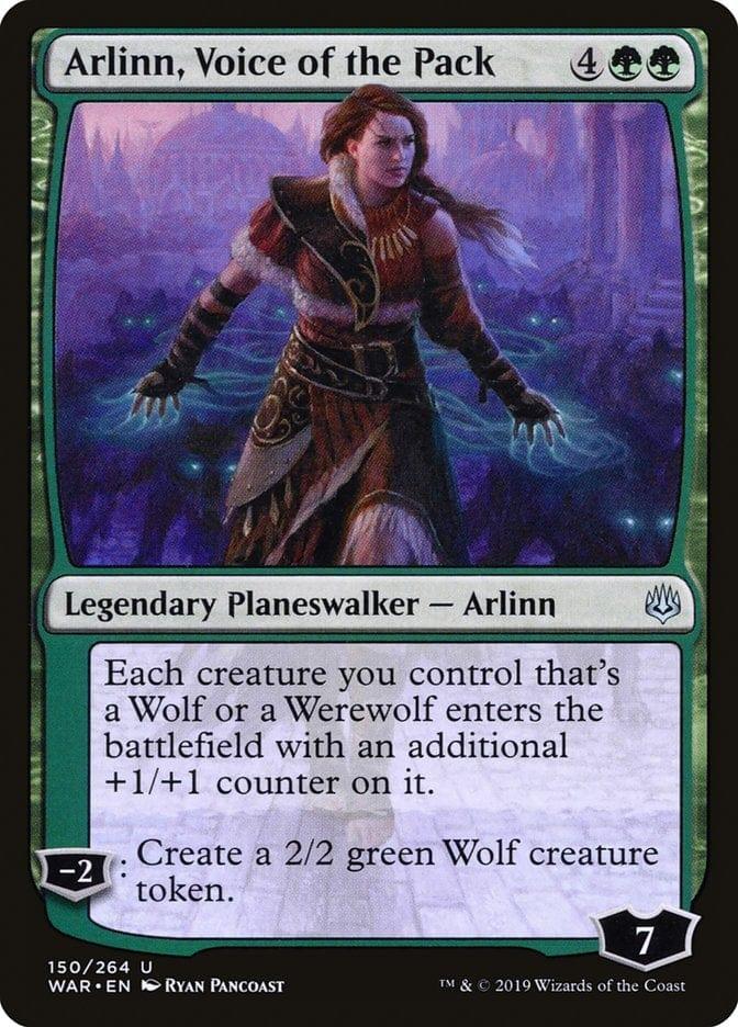 Magic: The Gathering MTG Single Arlinn, Voice of the Pack [War of the Spark]