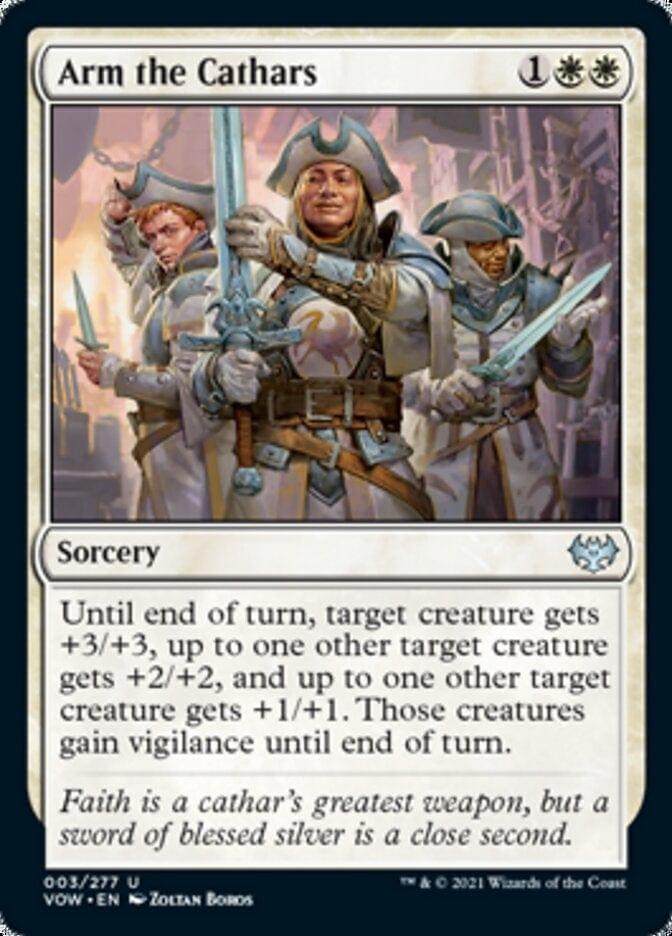 Magic: The Gathering MTG Single Arm the Cathars [Innistrad: Crimson Vow]