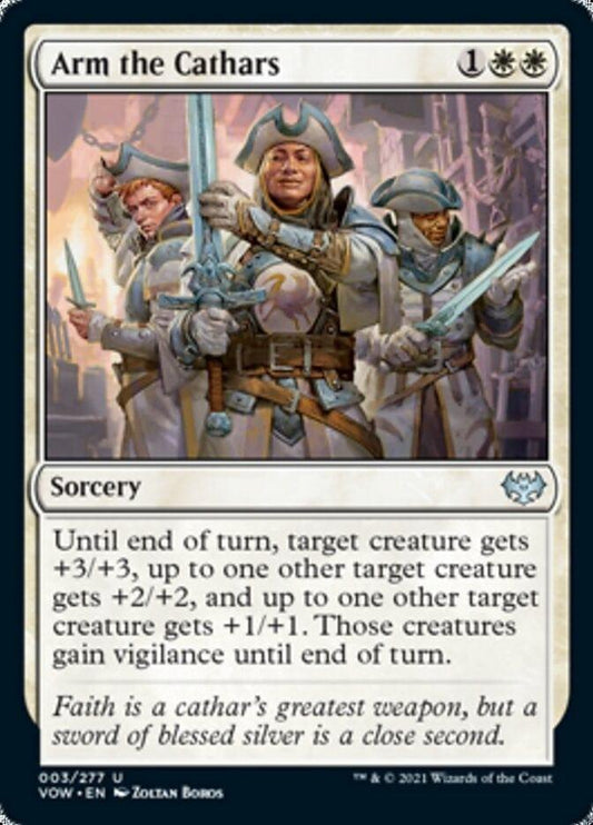 Magic: The Gathering MTG Single Arm the Cathars [Innistrad: Crimson Vow]