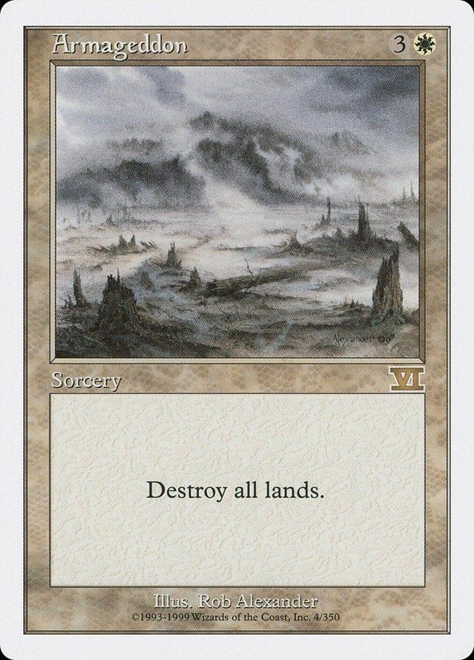 Magic: The Gathering MTG Single Armageddon [Classic Sixth Edition]