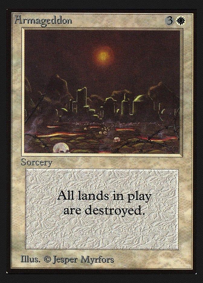 Magic: The Gathering MTG Single Armageddon [International Collectors’ Edition]