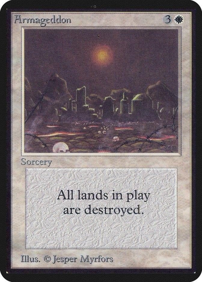 Magic: The Gathering MTG Single Armageddon [Limited Edition Alpha]