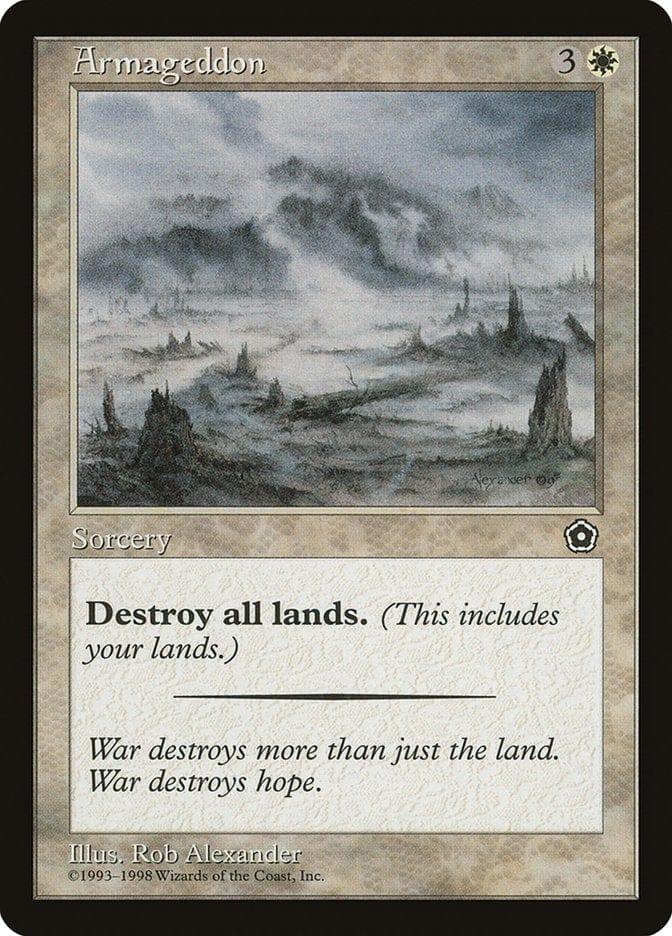 Magic: The Gathering MTG Single Armageddon [Portal Second Age]