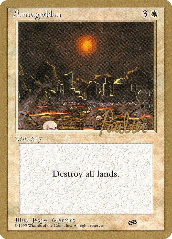 Magic: The Gathering MTG Single Armageddon [Pro Tour Collector Set]