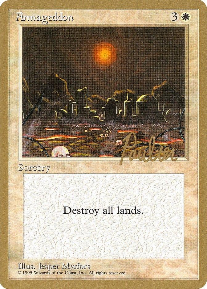 Magic: The Gathering MTG Single Armageddon [Pro Tour Collector Set]