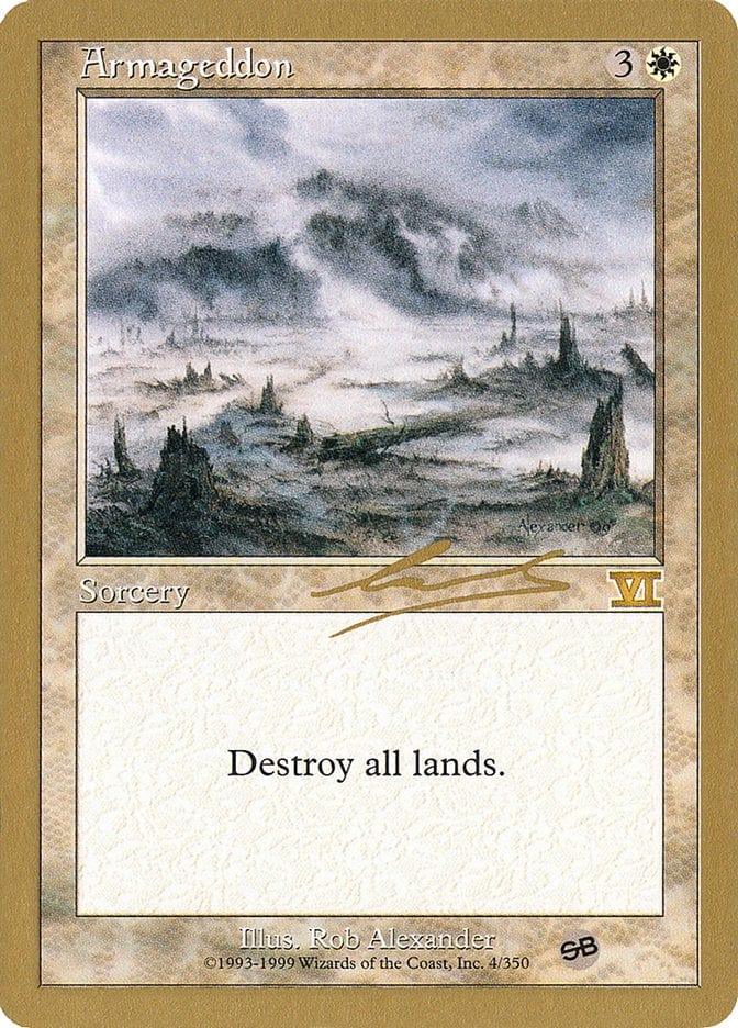 Magic: The Gathering MTG Single Armageddon [World Championship Decks 2000]