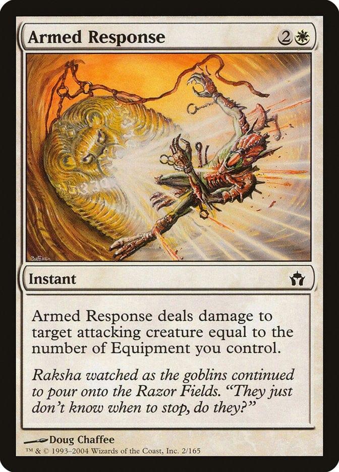 Magic: The Gathering MTG Single Armed Response [Fifth Dawn]