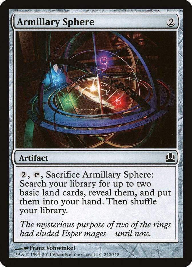 Magic: The Gathering MTG Single Armillary Sphere [Commander 2011]