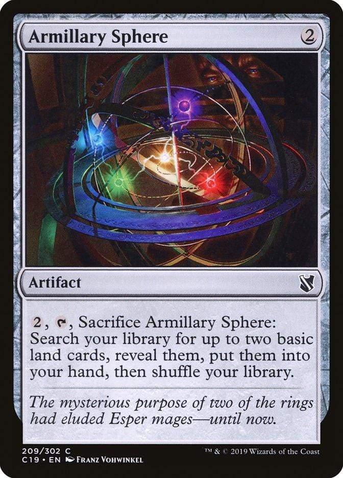 Magic: The Gathering MTG Single Armillary Sphere [Commander 2019]