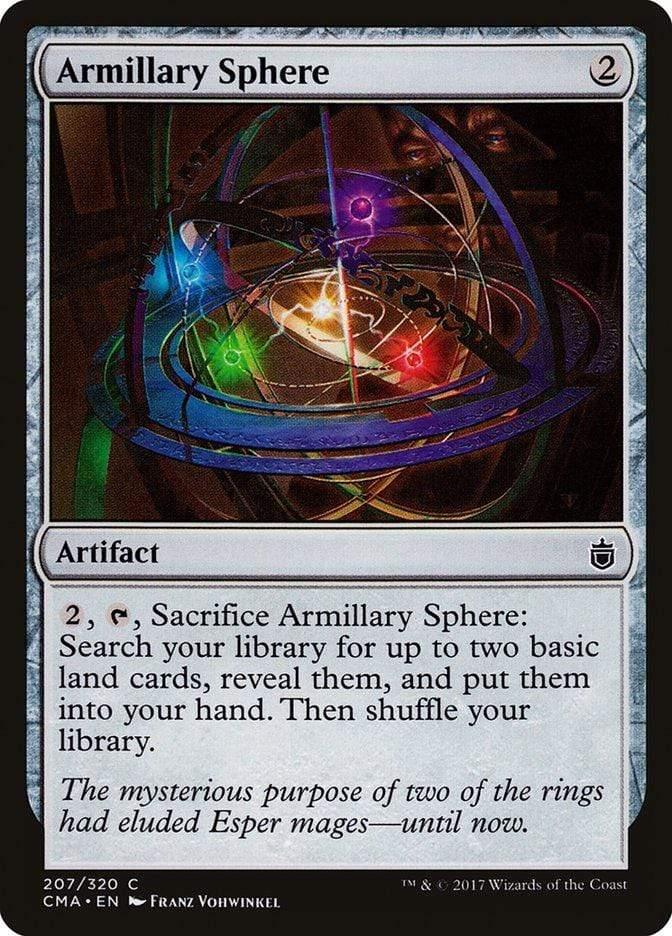 Magic: The Gathering MTG Single Armillary Sphere [Commander Anthology]