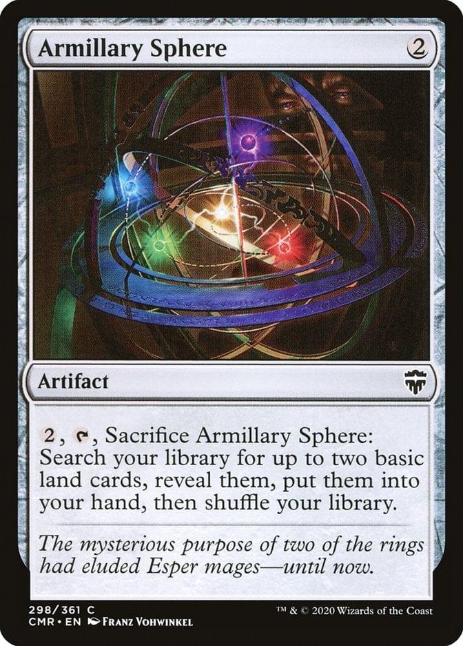 Magic: The Gathering MTG Single Armillary Sphere [Commander Legends]