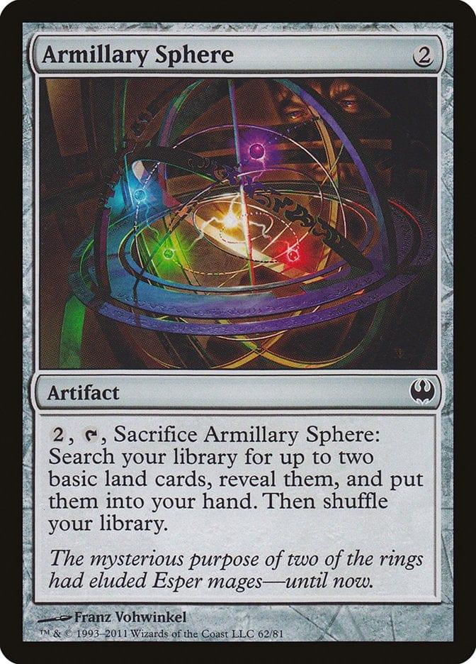 Magic: The Gathering MTG Single Armillary Sphere [Duel Decks: Knights vs. Dragons]