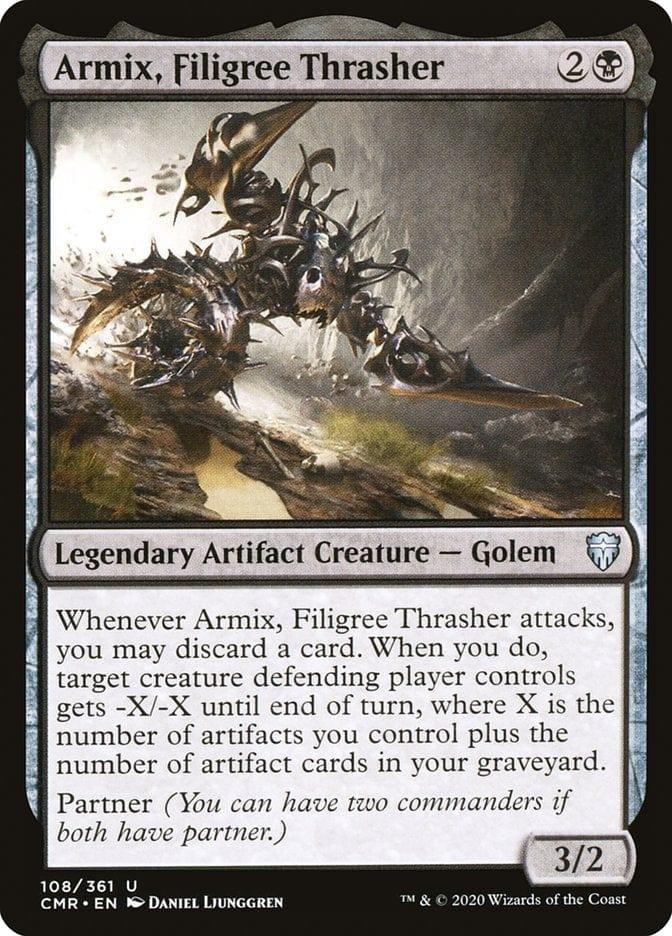 Magic: The Gathering MTG Single Armix, Filigree Thrasher [Commander Legends]