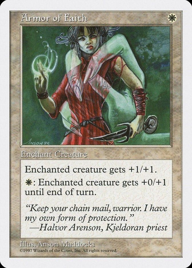 Magic: The Gathering MTG Single Armor of Faith [Fifth Edition]