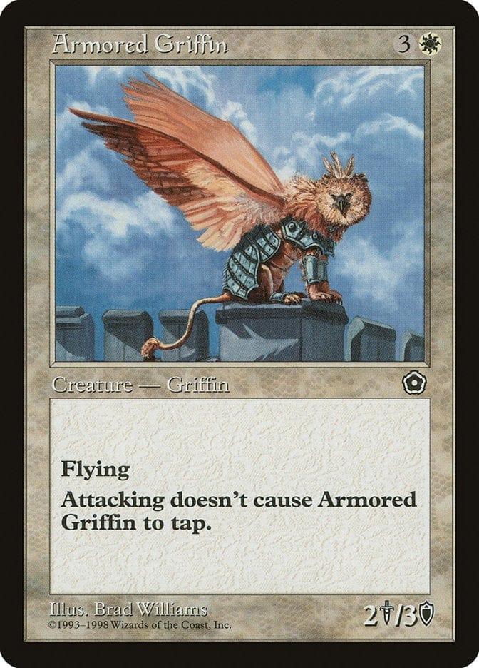 Magic: The Gathering MTG Single Armored Griffin [Portal Second Age]