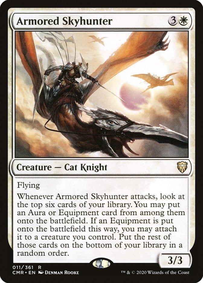 Magic: The Gathering MTG Single Armored Skyhunter [Commander Legends]