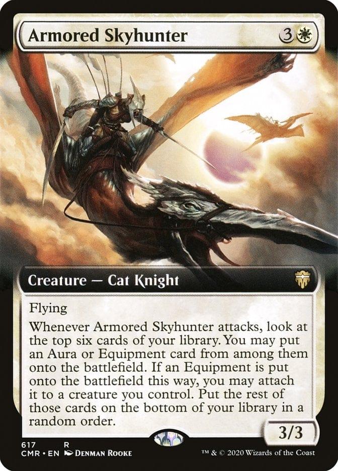 Magic: The Gathering MTG Single Armored Skyhunter (Extended) [Commander Legends Extended]