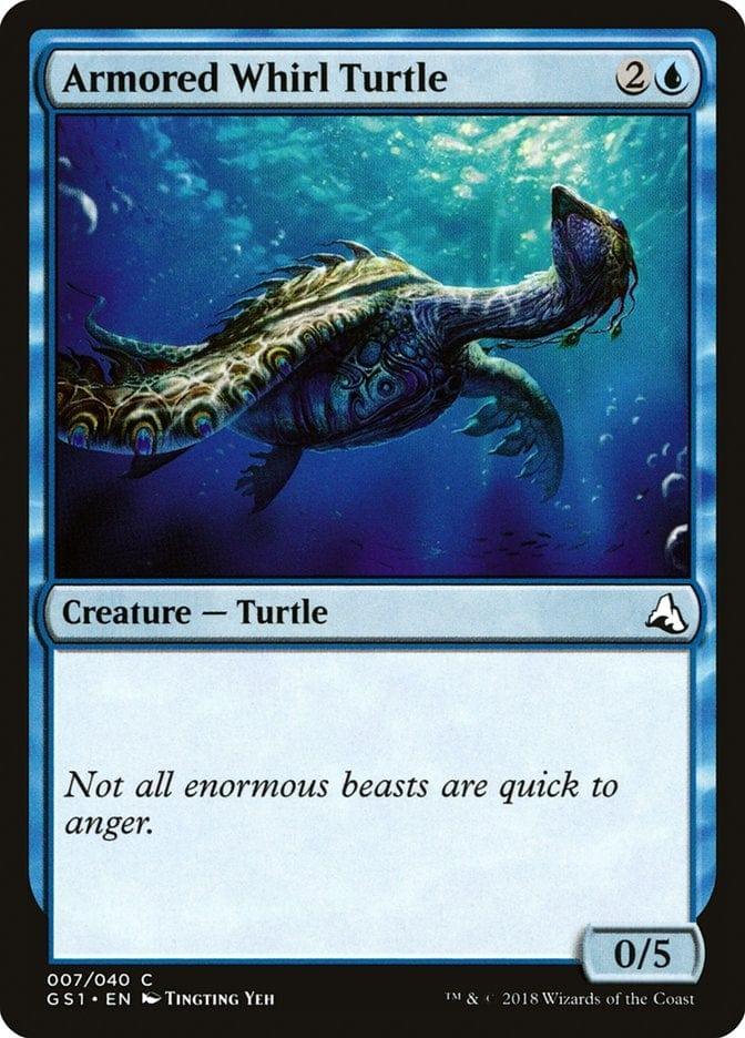 Magic: The Gathering MTG Single Armored Whirl Turtle [Global Series Jiang Yanggu & Mu Yanling]