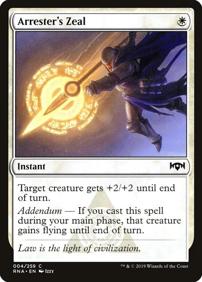 Magic: The Gathering MTG Single Arrester's Zeal [Ravnica Allegiance]