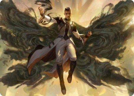 Magic: The Gathering MTG Single Arrogant Poet Art Card [Strixhaven: School of Mages Art Series]