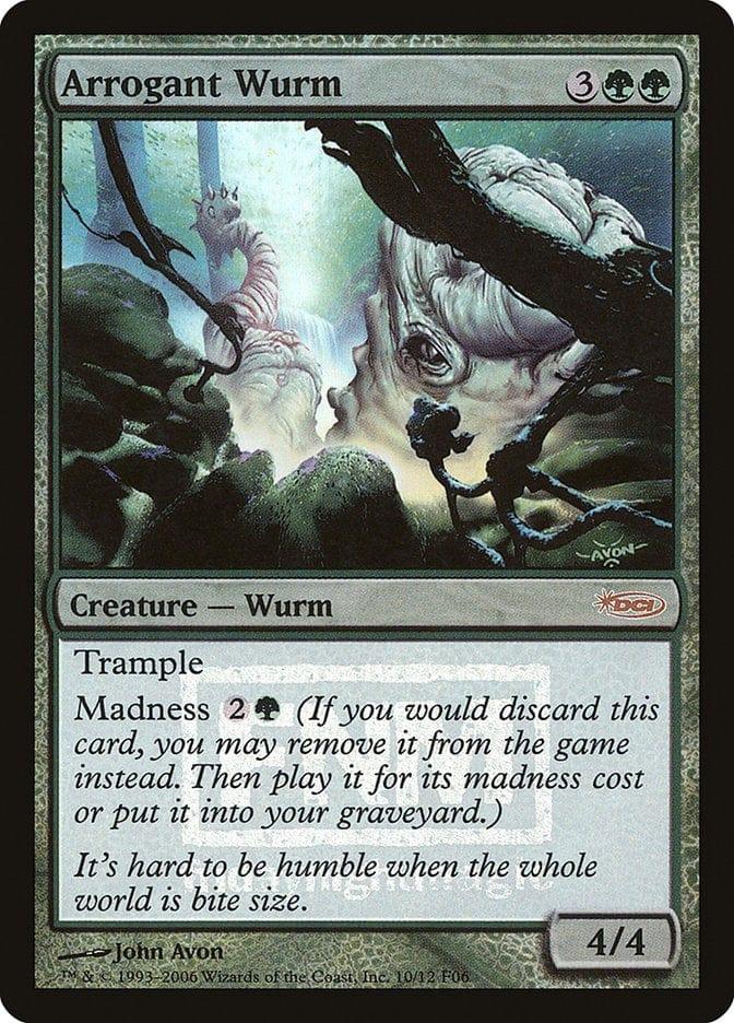 Magic: The Gathering MTG Single Arrogant Wurm [Friday Night Magic 2006]