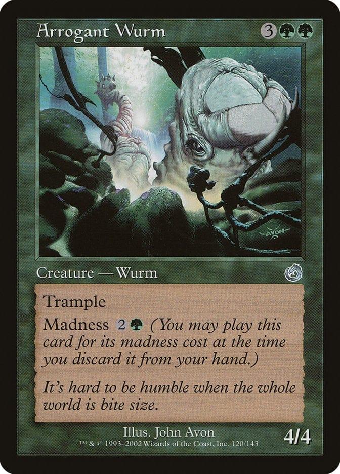 Magic: The Gathering MTG Single Arrogant Wurm [Torment]