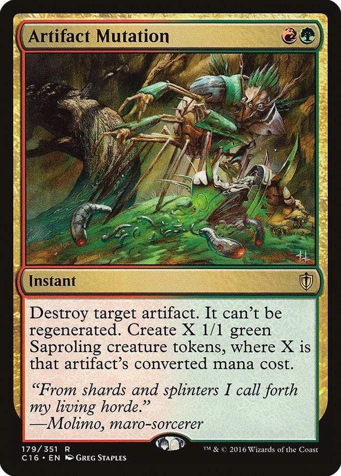 Magic: The Gathering MTG Single Artifact Mutation [Commander 2016]