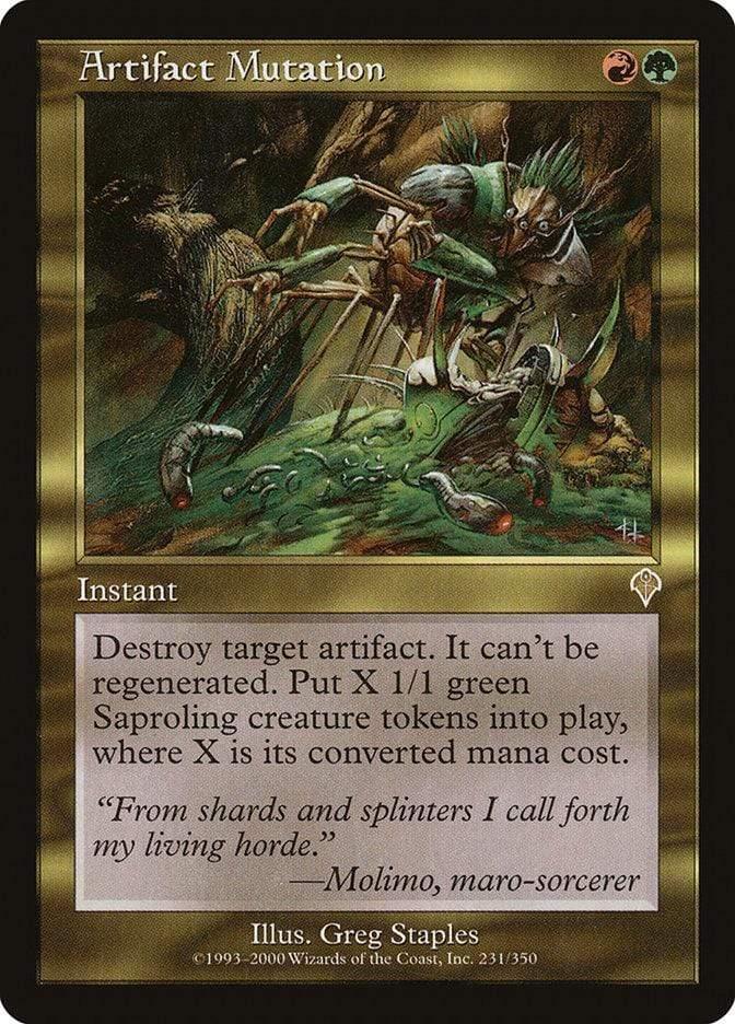 Magic: The Gathering MTG Single Artifact Mutation [Invasion]