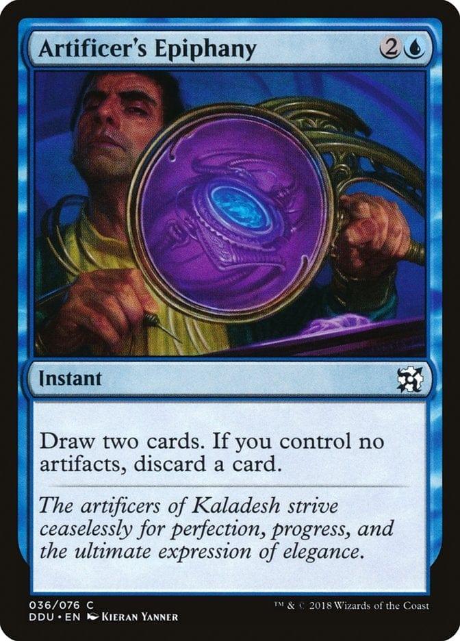 Magic: The Gathering MTG Single Artificer's Epiphany [Duel Decks: Elves vs. Inventors]