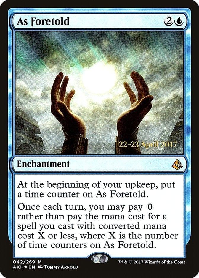 Magic: The Gathering MTG Single As Foretold  [Amonkhet Prerelease Promos]